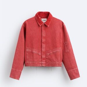 Cropped Denim Jacket